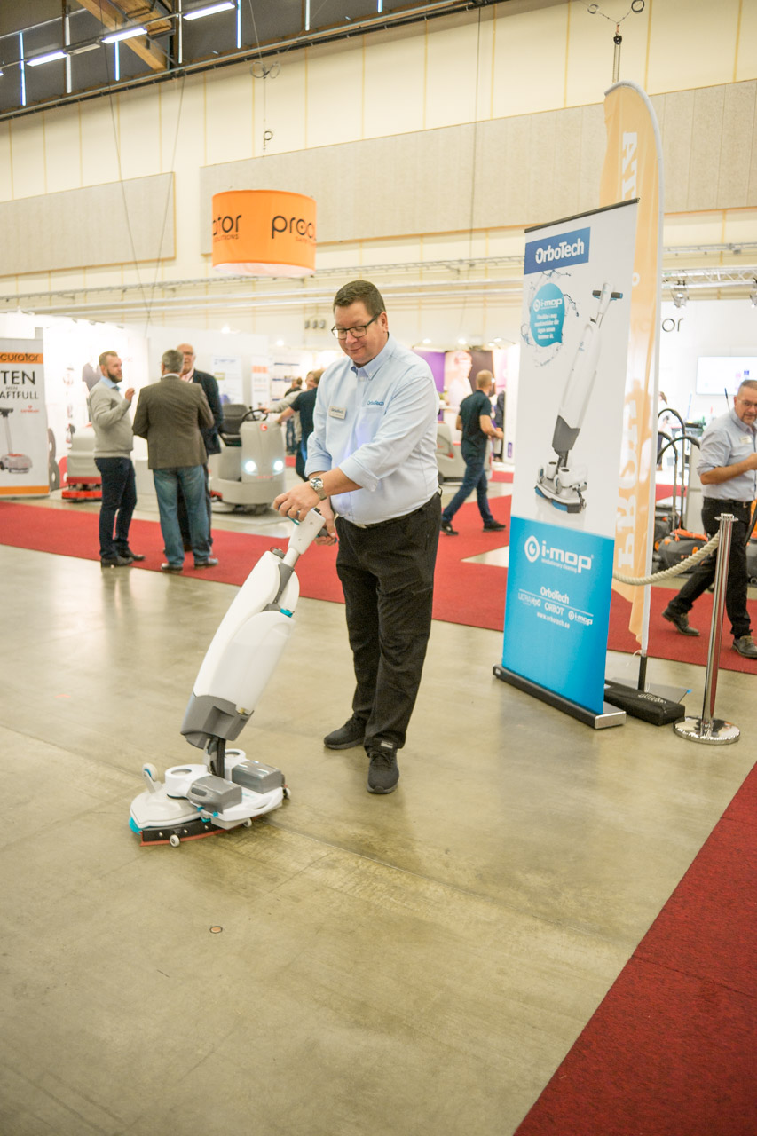 CLEAN & Facility Cleaning fairs and other fairs OrboTech