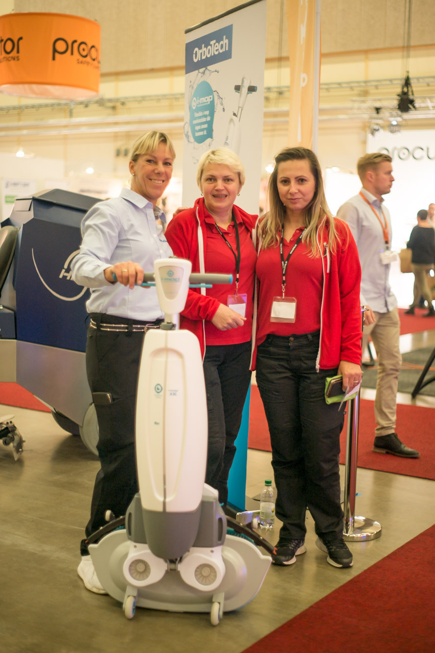 CLEAN & Facility Cleaning fairs and other fairs OrboTech