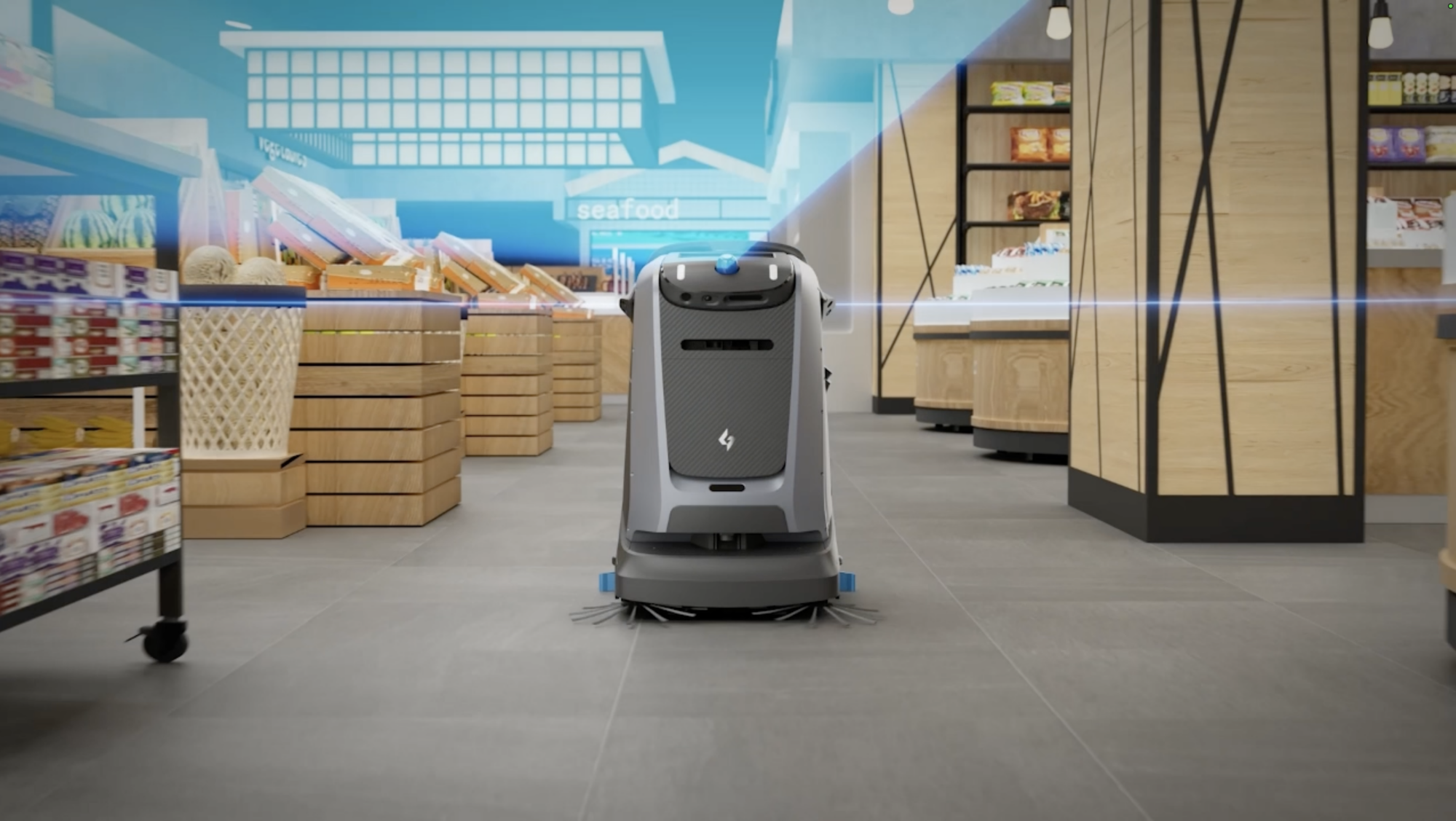 Städrobot butik
